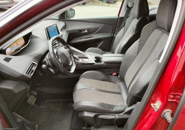Peugeot 3008 cena 79900 przebieg: 187570, rok produkcji 2019 z Marki małe 277
